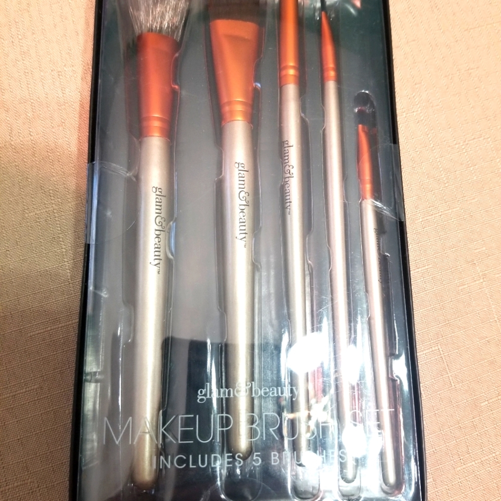 Glam & Beauty Makeup Brush Set